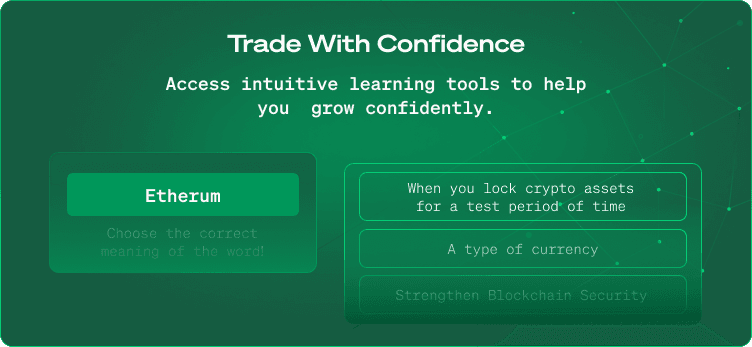 Trade with confidence